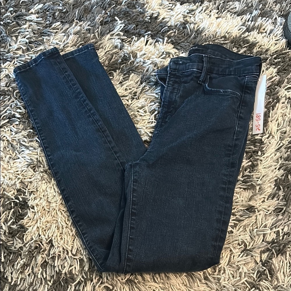 J Brand Blue Skinny Jeans with Classic Indigo Hue